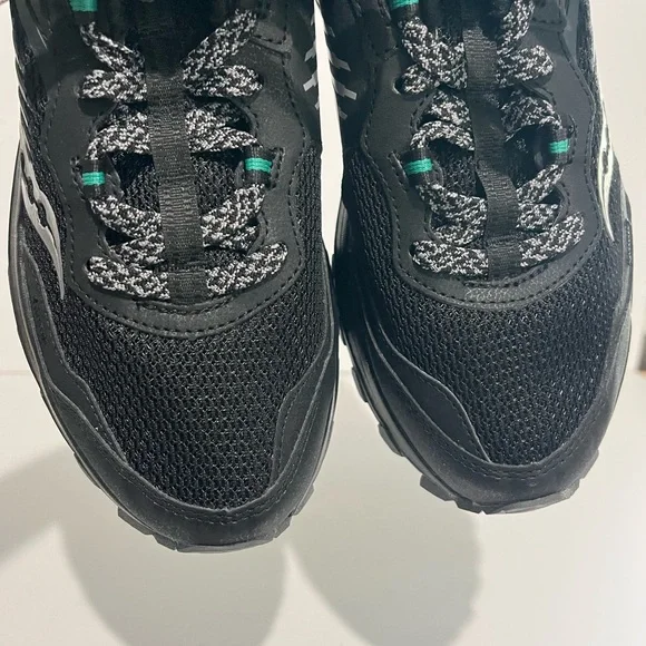 Saucony Excursion TR Trail Hiking Shoes S10668-10 Black/Mint Women's Size 9.5 - Picture 13 of 14